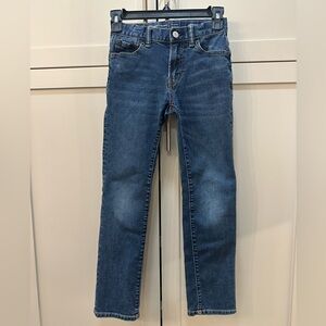 GAP boys Straight slim Jeans in Medium Blue Wash- 10